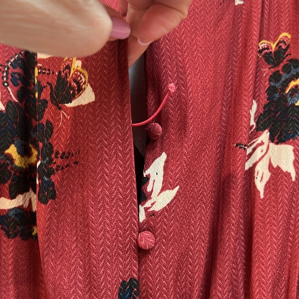 Free People All I Got Tiered Red Floral Maxi Dress
BNWT
Size 8 - Picture 9 of 9